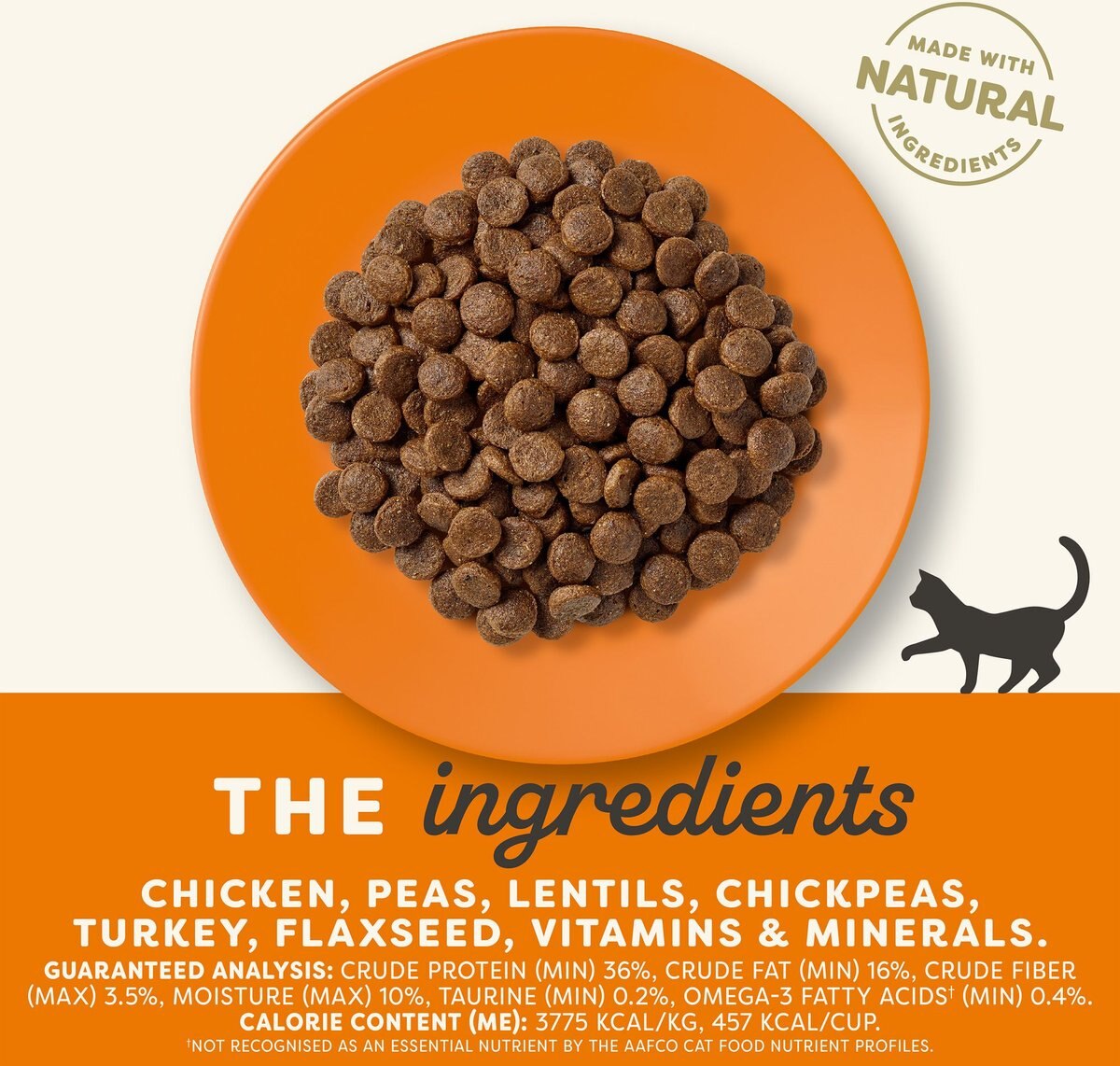Applaws Complete Chicken with Turkey Recipe Grain-Free Dry Cat Food, 4-lb bag
