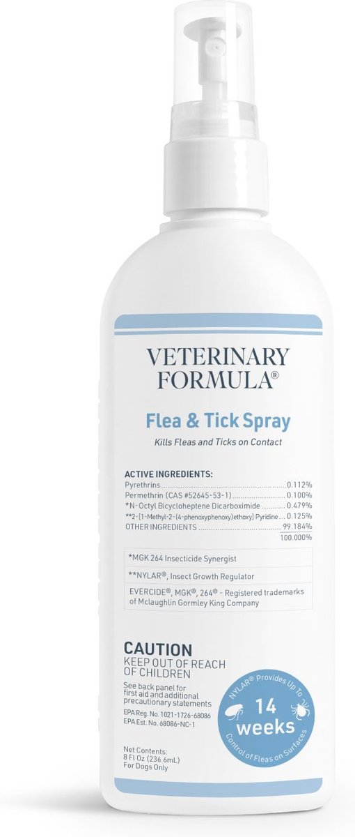 Veterinary formula clinical care antiparasitic & antiseborrheic on sale spray