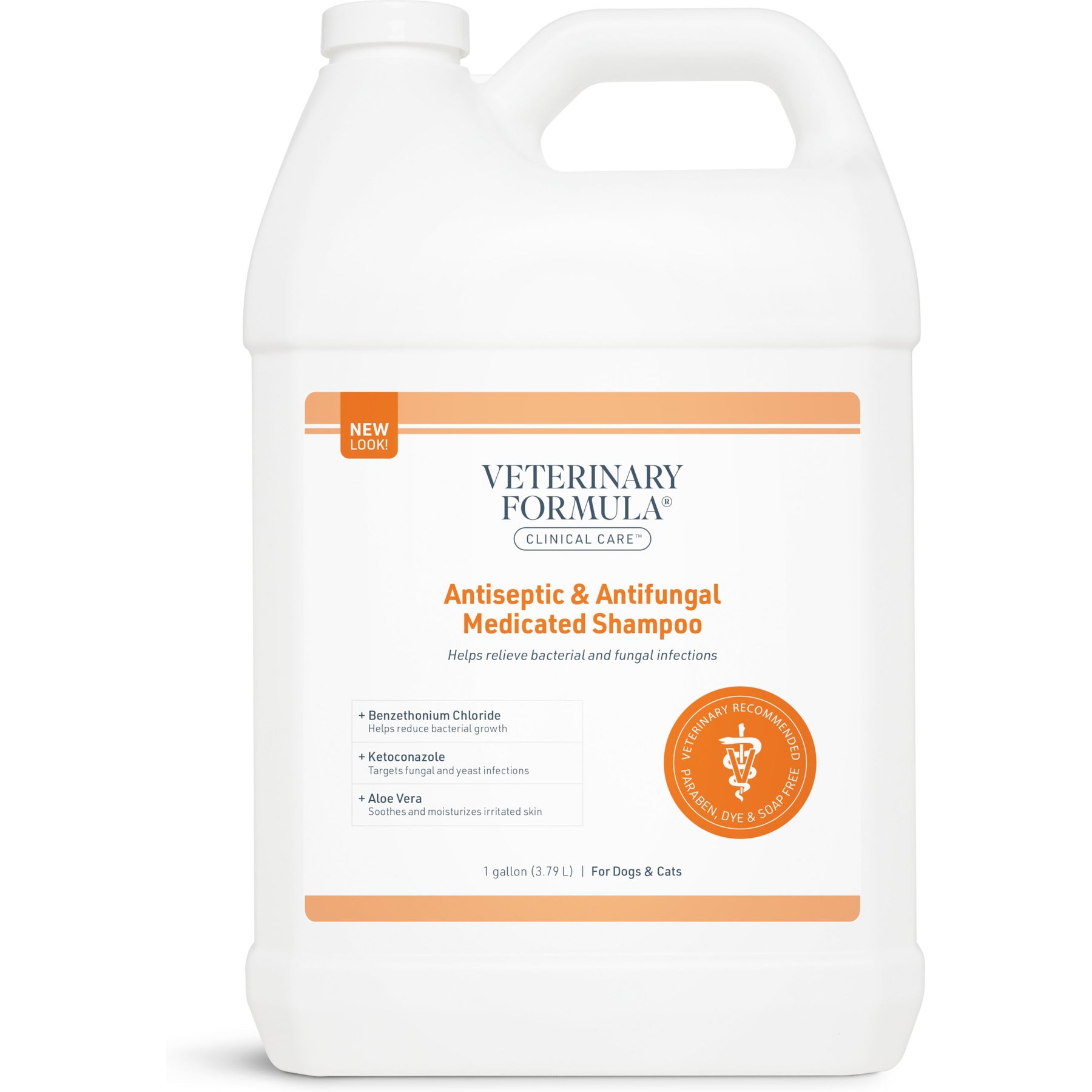 VETERINARY FORMULA CLINICAL CARE Antiseptic Antifungal Medicated Shampoo 1 gal bottle Chewy