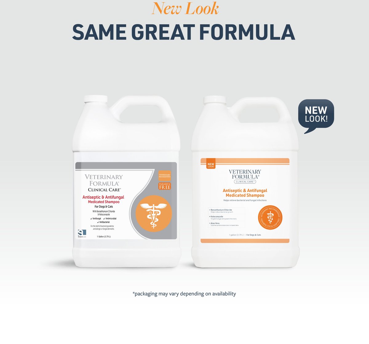 Veterinary formula antiseptic shop & antifungal shampoo