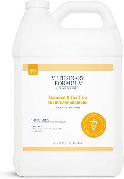Veterinary Formula Clinical Care Oatmeal & Tea Tree Oil Infuser Shampoo, 1-gal bottle slide 1 of 8