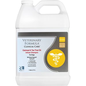 Veterinary Formula Clinical Care Oatmeal & Tea Tree Oil Infuser Shampoo, 1-gal bottle