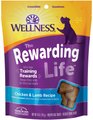 Wellness Rewarding Life Chicken & Lamb Grain-Free Soft & Chewy Dog Treats, 6-oz bag