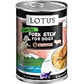 Lotus Pork Stew Grain-Free Canned Dog Food, 12.5-oz, case of 12