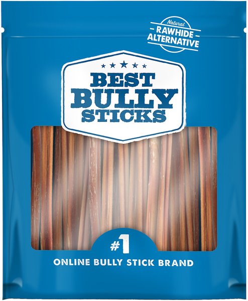 Best Bully Sticks Thin 6" Bully Sticks Dog Treats, 24 count slide 1 of 5
