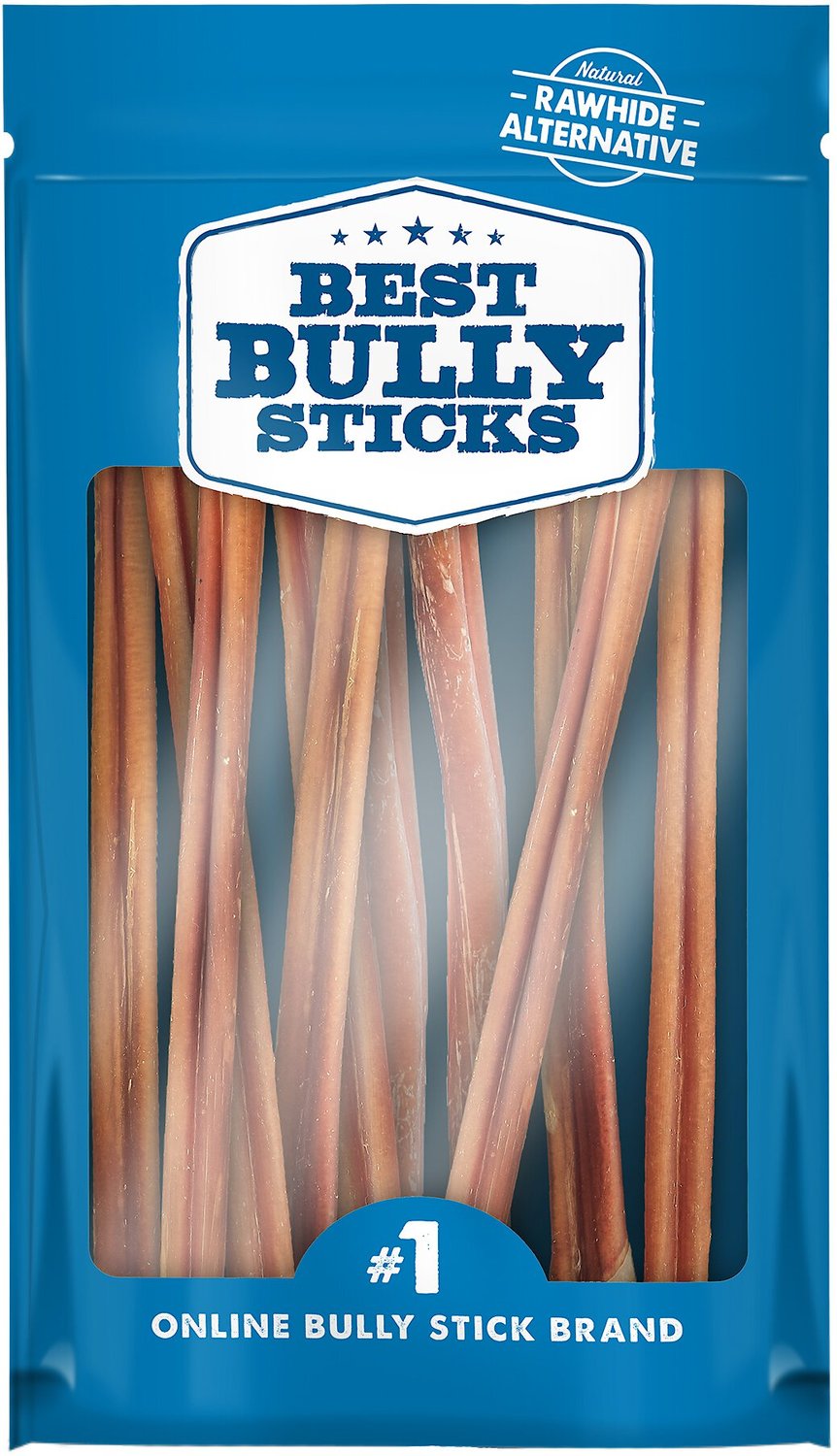 BEST BULLY STICKS 12" Bully Sticks Dog Treats, 10 count