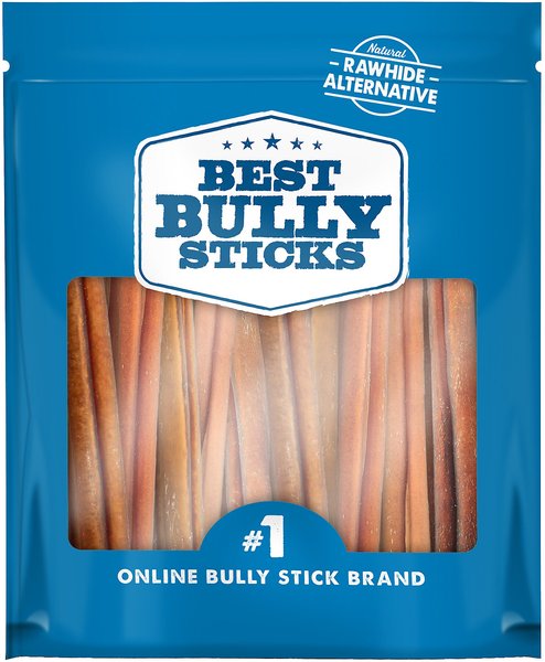 Best Bully Sticks Odor Free 6" Bully Stick Dog Treats, 18 count slide 1 of 7