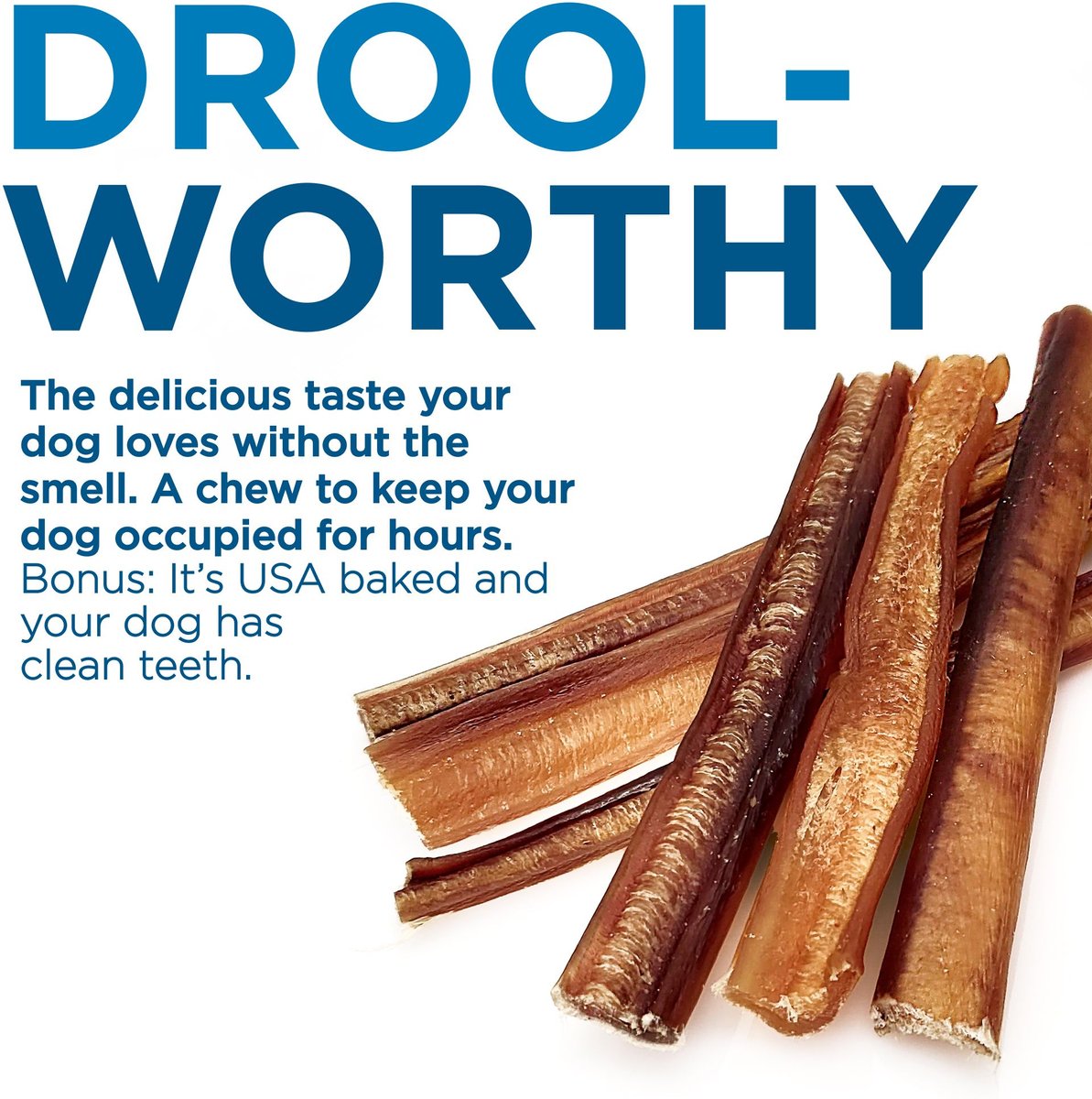 BEST BULLY STICKS Odor Free 6