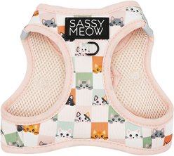 Sassy Woof Smitten Kittens Cat Harness, X-Small