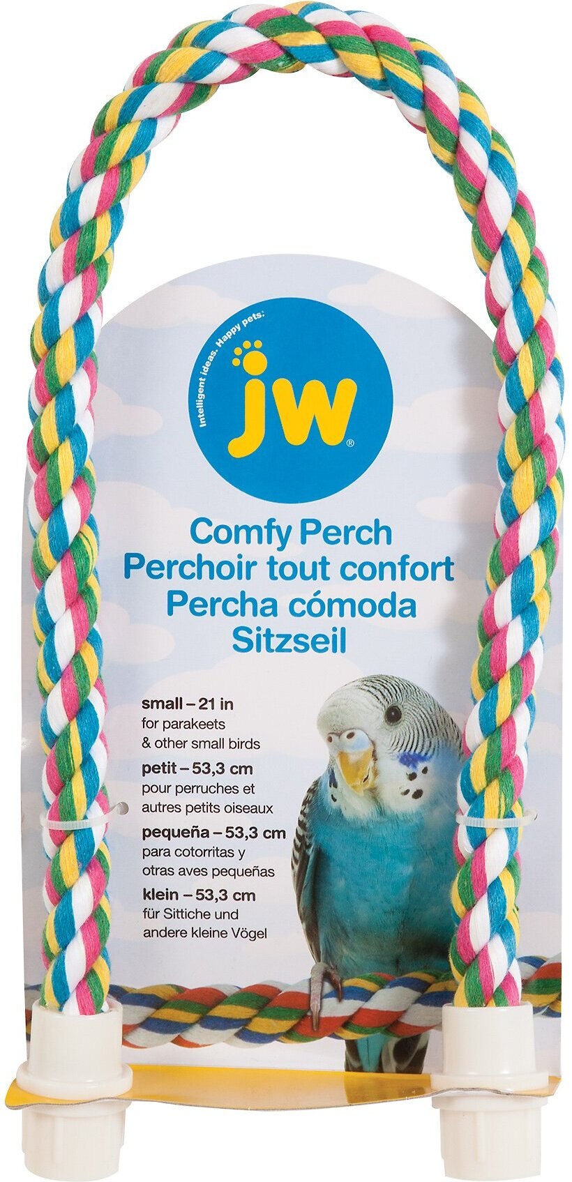 Comfortable NU Perch for Parrots 18" NU Perch for Parrot Cage Select Size 