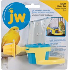 JW Pet Clean Cup Feed & Water Cup - Small