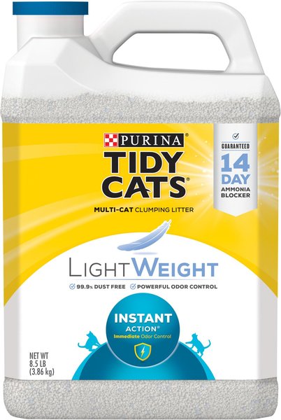 Tidy Cats Lightweight Instant Action Scented Clumping Clay Cat Litter, 8.5-lb jug slide 1 of 12