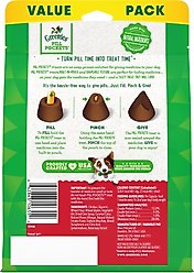 Greenies Pill Pockets Canine Hickory Smoke Flavor Dog Treats, Capsule Size, 60 count slide 2 of 9