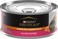 Purina Pro Plan Adult Salmon Entree in Sauce Canned Cat Food, 5.5-oz, case of 24