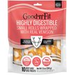 Show in main carousel: Good 'n' Fun Long-Lasting Small Rolls Venison Rawhide Chew Dog Treats, 10 count slide 1 of 10