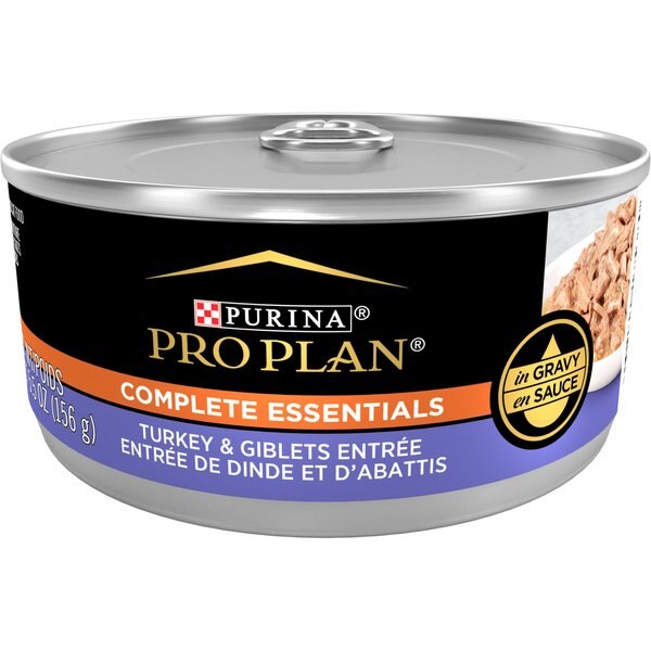 Purina Pro Plan Adult Turkey & Rice Entree in Gravy Canned Cat Food
