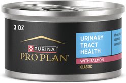 Purina Pro Plan Focus Adult Urinary Tract Health Formula with Salmon Classic Canned Cat Food, 3-oz, case of 24