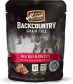 Merrick Backcountry Grain-Free Morsels in Gravy Real Beef Recipe Cuts Cat Food Pouches, 3-oz, case of 2...
