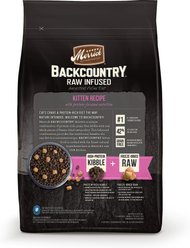 Merrick Backcountry Raw Infused Kitten Recipe Grain-Free Dry Cat Food, 6-lb bag slide 2 of 8