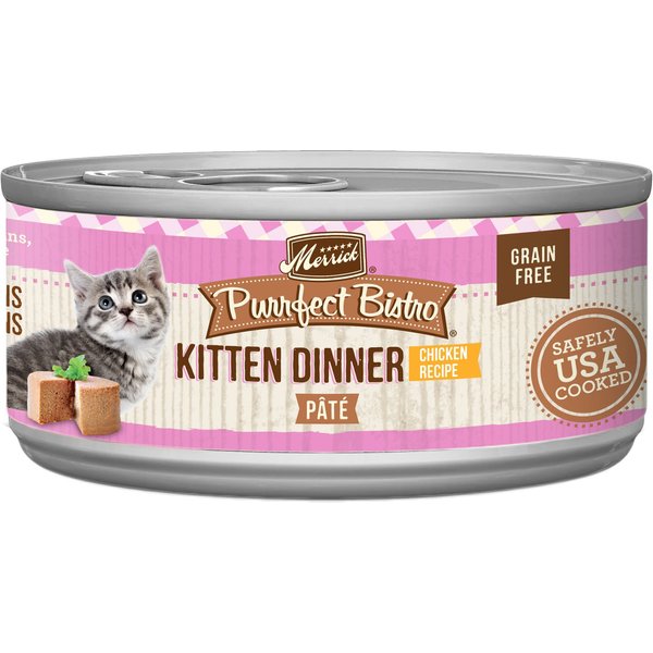 Merrick Purrfect Bistro Kitten Dinner Grain-Free Canned Cat Food
