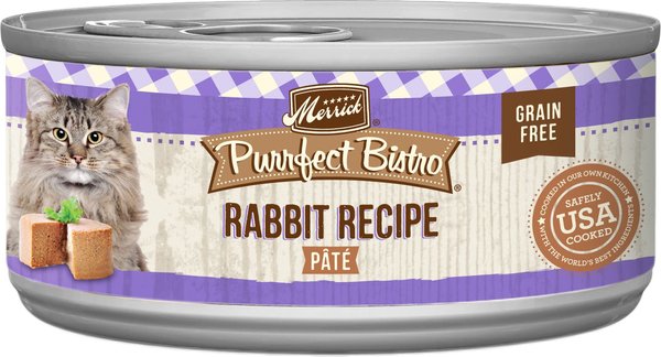 MERRICK Purrfect Bistro Rabbit Pate Grain Free Canned Cat Food