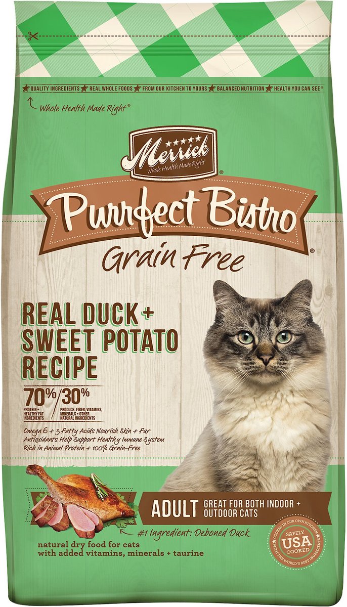 Merrick purrfect bistro outlet adult dry cat food