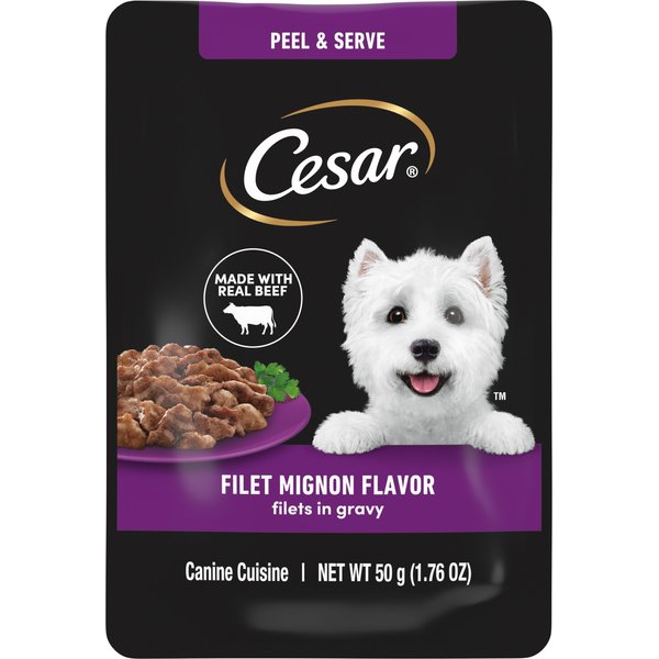 CESAR Variety Pack Filet Mignon, Rotisserie Chicken, &amp; Wood-Grilled ...