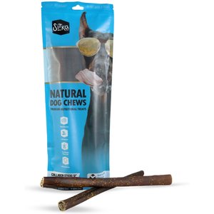 Sitka Farms 12-inch Collagen Bee Pollen Flavor Dog Natural Chew Treats, 3 count