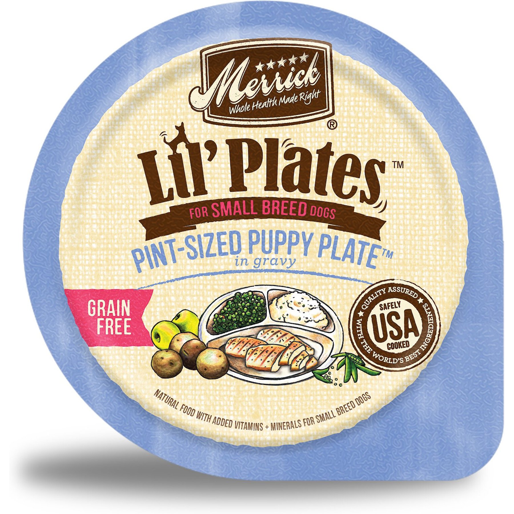 Merrick lil plates top freeze dried