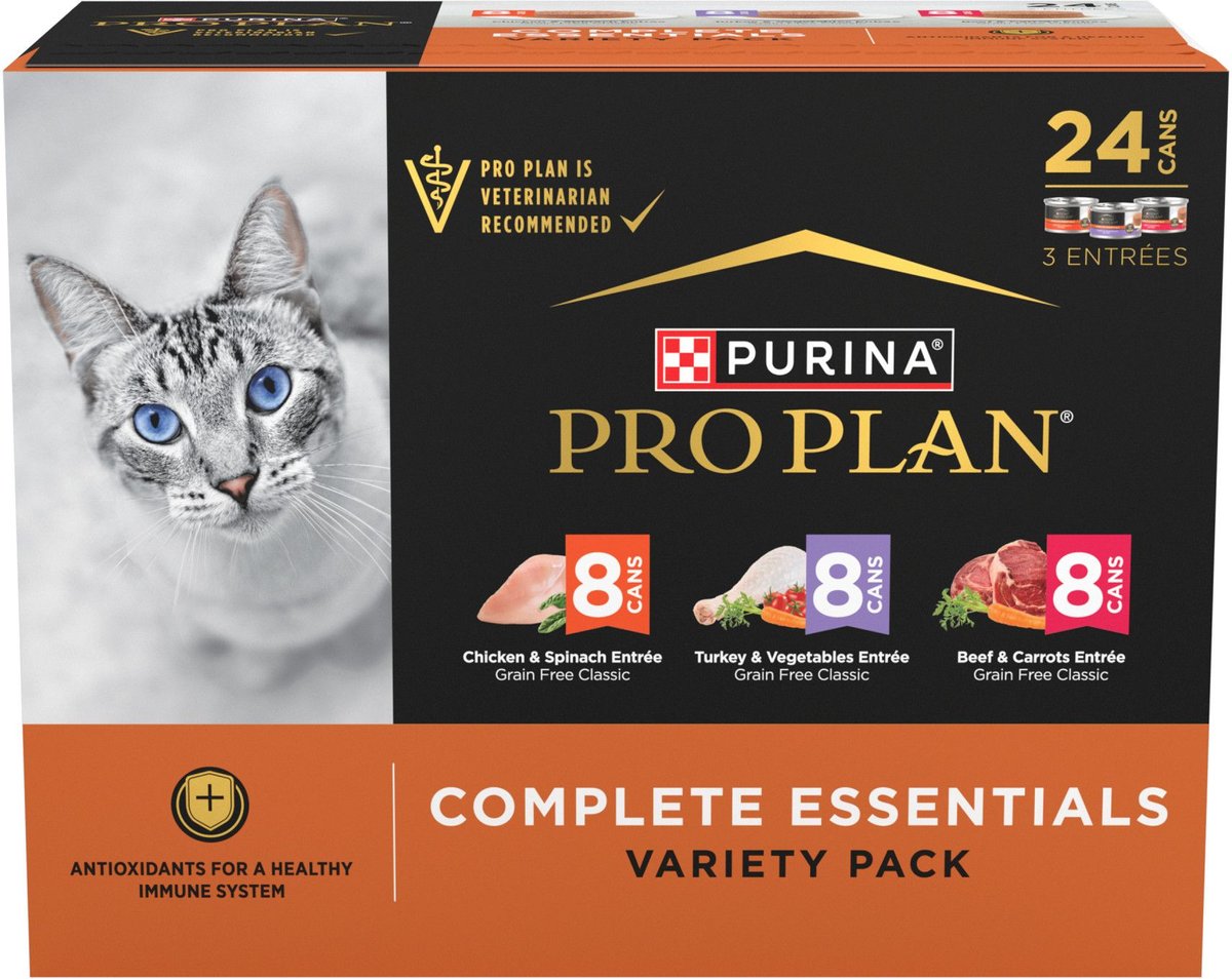PURINA PRO PLAN Complete Essentials GrainFree Chicken, Turkey & Beef