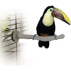 K&H Pet Products Thermo-Perch Heated Bird Perch Gray, Large
