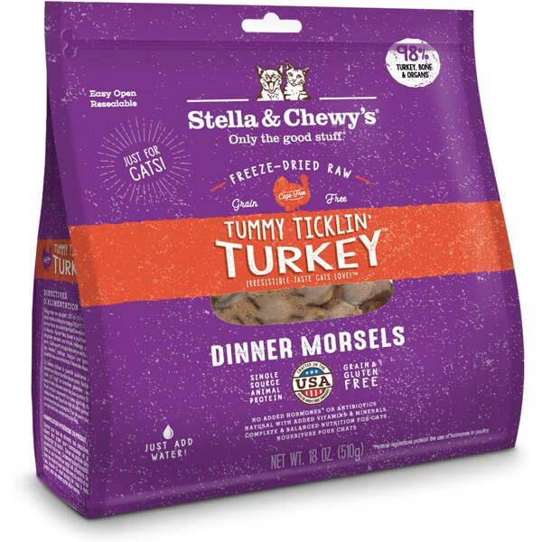 STELLA & CHEWY'S Absolutely Rabbit Dinner Morsels Freeze-Dried Raw Cat ...