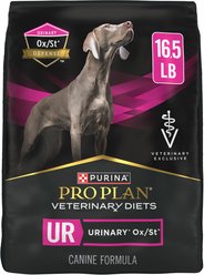 Purina Pro Plan Veterinary Diets UR Urinary Ox/St Dry Dog Food, 16.5-lb bag