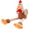 Show in main carousel: GoDog Checkers Chew Guard Rooster Squeaky Plush Dog Toy, Large slide 1 of 8