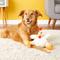 Show in main carousel: GoDog Checkers Chew Guard Rooster Squeaky Plush Dog Toy, Large slide 3 of 9