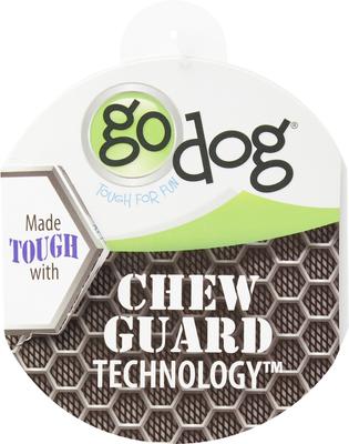 Show full view: GoDog Checkers Chew Guard Rooster Squeaky Plush Dog Toy, Large slide 4 of 9
