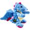 Show in main carousel: GoDog Dragons Chew Guard Squeaky Plush Dog Toy, Periwinkle, Small slide 1 of 10