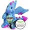 Show in main carousel: GoDog Dragons Chew Guard Squeaky Plush Dog Toy, Periwinkle, Small slide 2 of 10