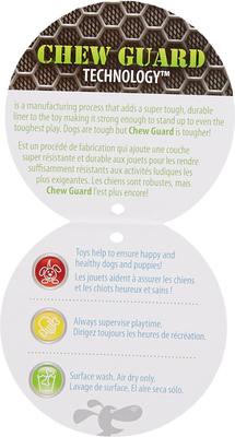 Show full view: GoDog Dragons Chew Guard Squeaky Plush Dog Toy, Periwinkle, Small slide 6 of 10