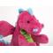 Show in main carousel: GoDog Dragons Chew Guard Squeaky Plush Dog Toy, Pink, Small slide 4 of 10