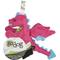 Show in main carousel: GoDog Dragons Chew Guard Squeaky Plush Dog Toy, Pink, Small slide 8 of 10