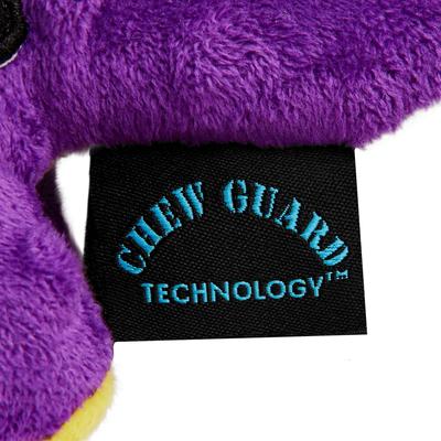 Show full view: GoDog Just for Me Chew Guard Bruto Squeaky Plush Dog Toy slide 4 of 7