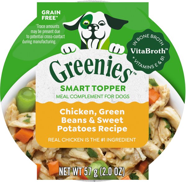 Green dog grain free chicken with fashion vegetables