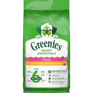 GREENIES Smart Essentials Puppy High Protein Real Chicken & Brown Rice ...