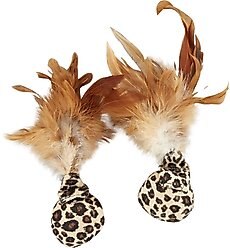 Petlinks Feather Flips Feathered Ball Cat Toy