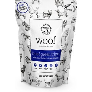 THE NEW ZEALAND NATURAL PET FOOD CO. Woof Beef Green Tripe Grain-Free ...