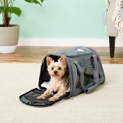 Sherpa American Airlines Airline-Approved Dog & Cat Carrier Bag, Charcoal, slide 1 of 1