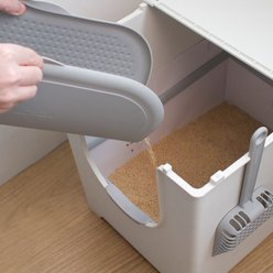 Modkat Katch Cat Litter Mat, White slide 2 of 7