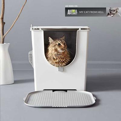 Show full view: Modkat Katch Cat Litter Mat, White slide 4 of 7