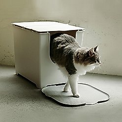 Modkat Katch Cat Litter Mat, Gray slide 2 of 7
